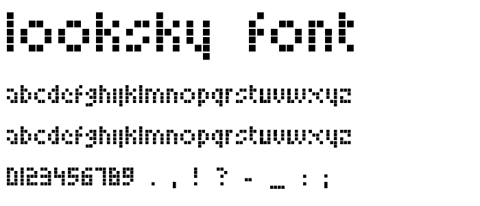 Looksky Font font